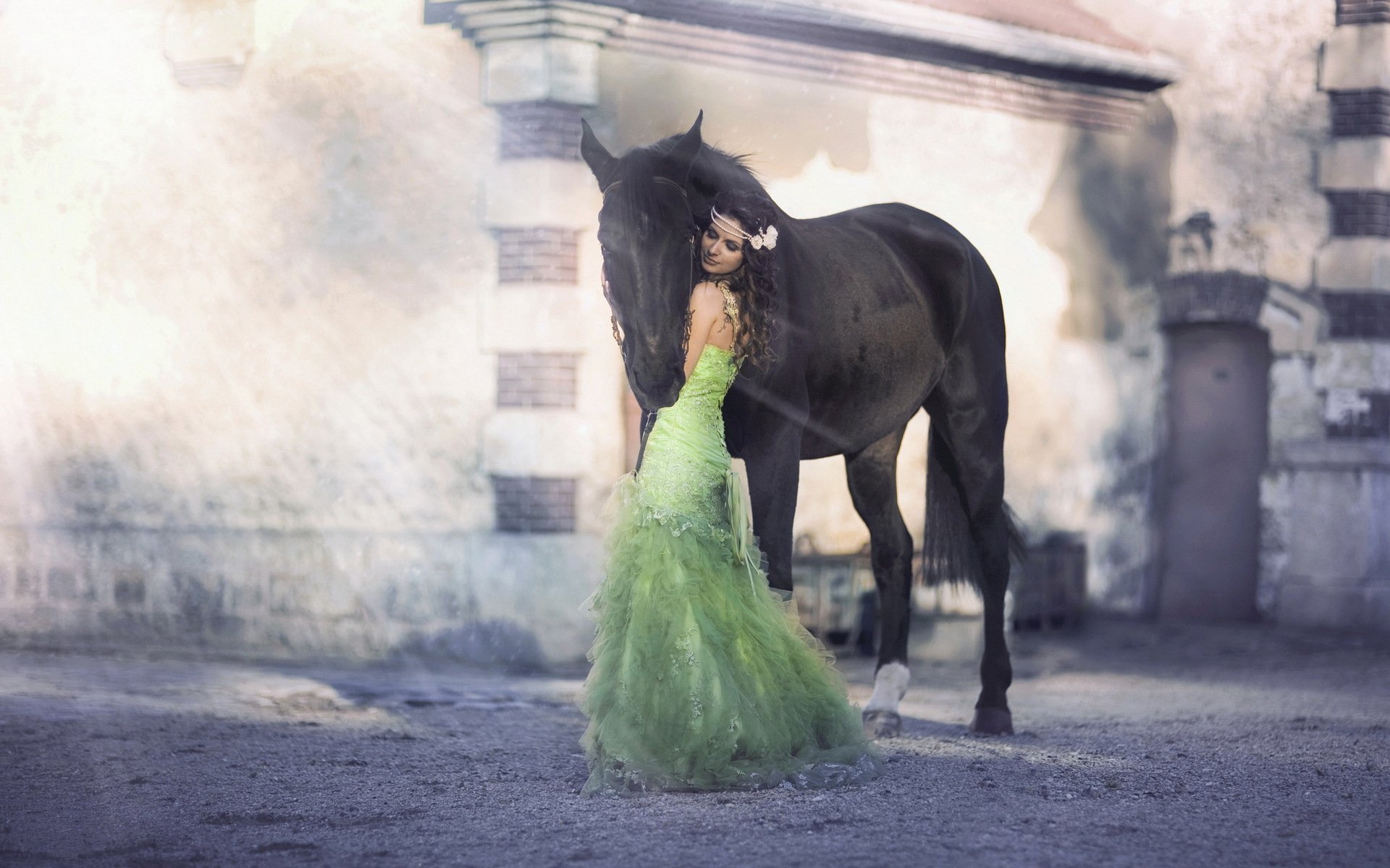 la jeune fille le cheval l humeur