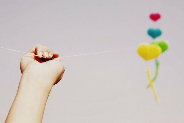 Palloncini 1 settembre ho dato Sono uscito e lasciato andare in cielo