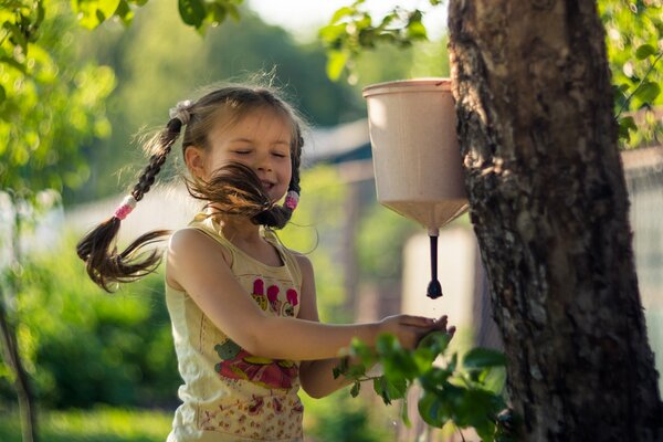 Summer in the country and a fun childhood