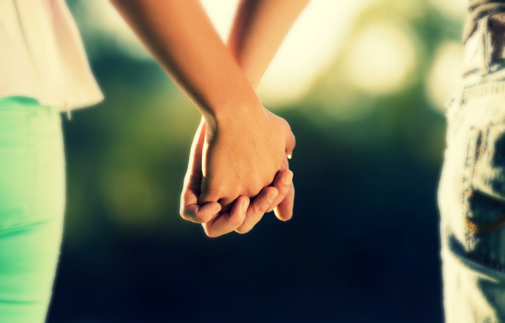 mood girl guy the pair couple a woman men hands pens power support heat feelings love reliability protection jeans blur bokeh man background wallpaper widescreen full screen hd wallpapers widescr