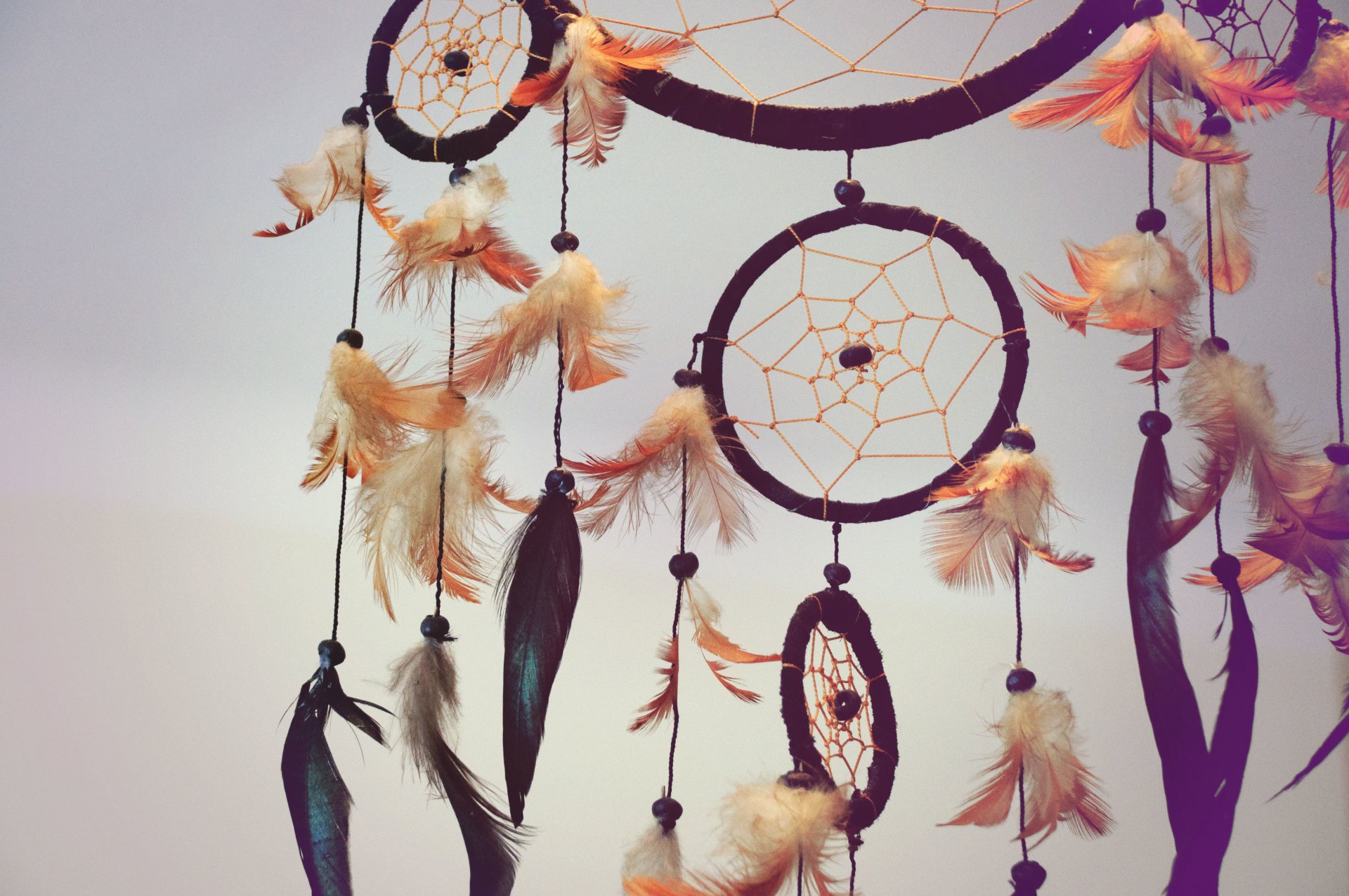 dreamcatcher amulette plumes