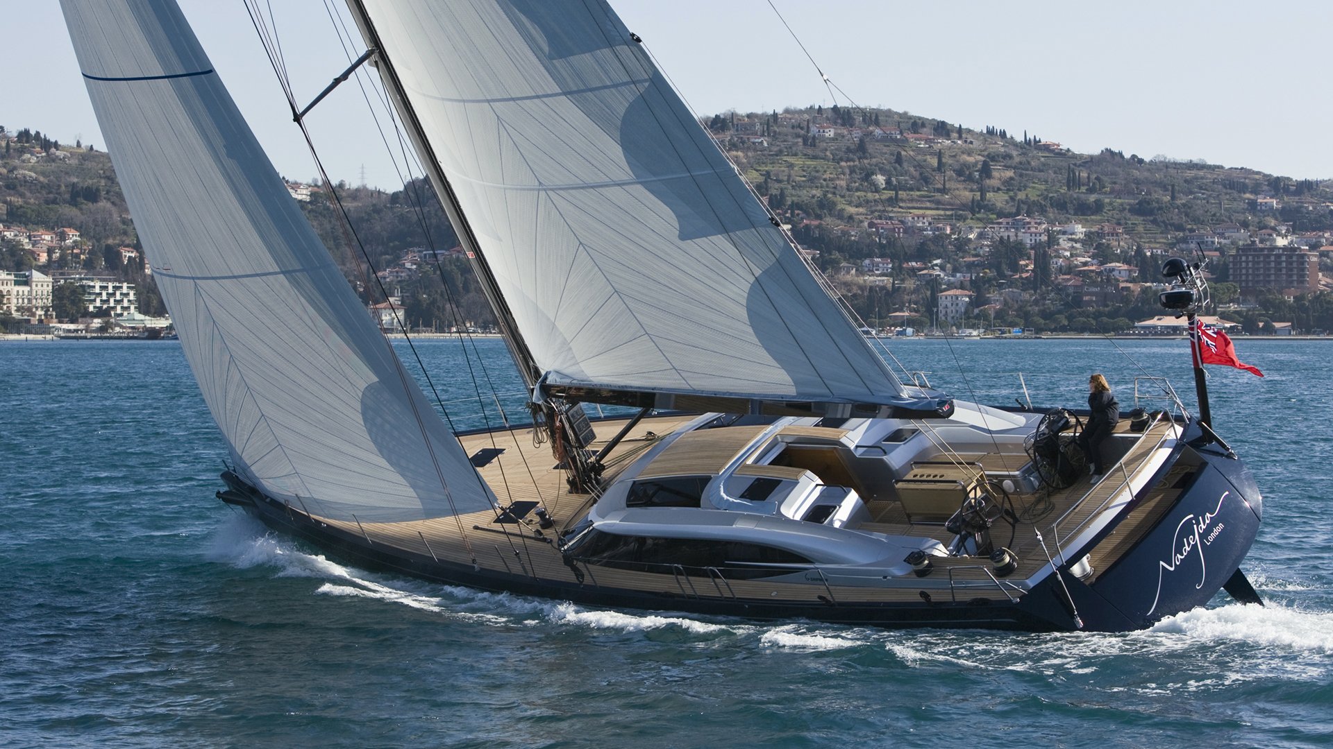 stimmung meer bucht yacht segel wasser wind