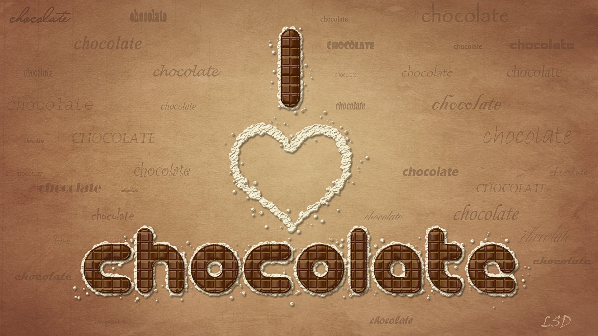 j aime le chocolat le chocolat les mots