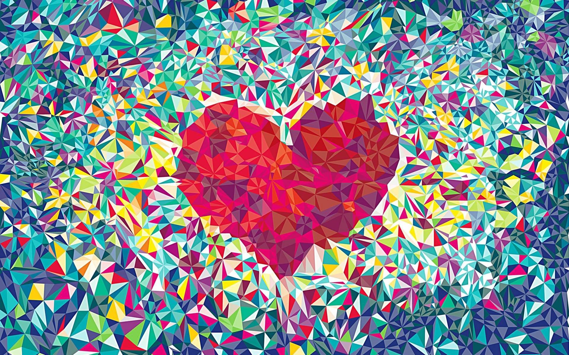 heart abstract love background