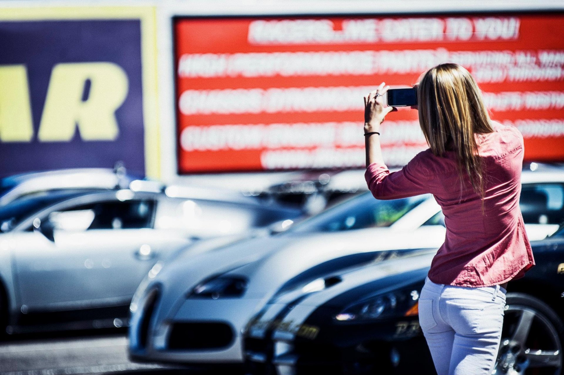 fille filles voiture