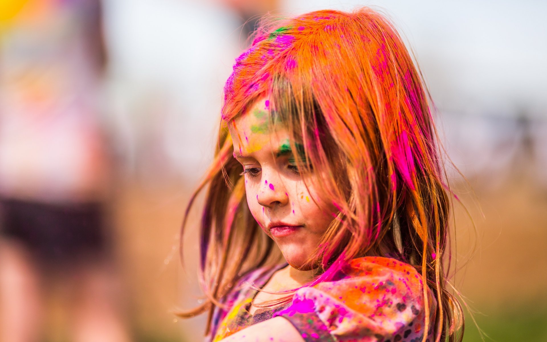 festival of colors salem utah us girl paint