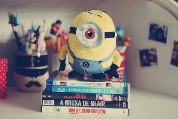 Minion con libri interessanti