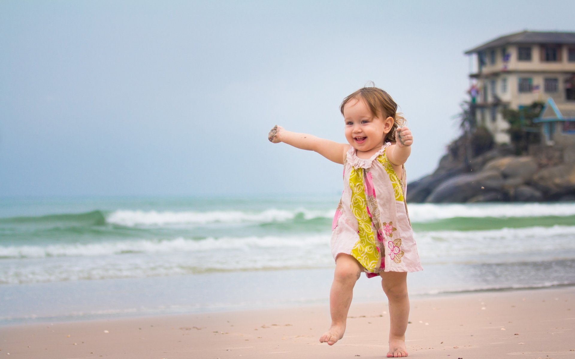 girl sea beach mood