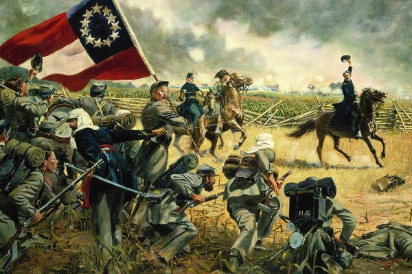 Guerre de Virginie le 21 juillet 1861