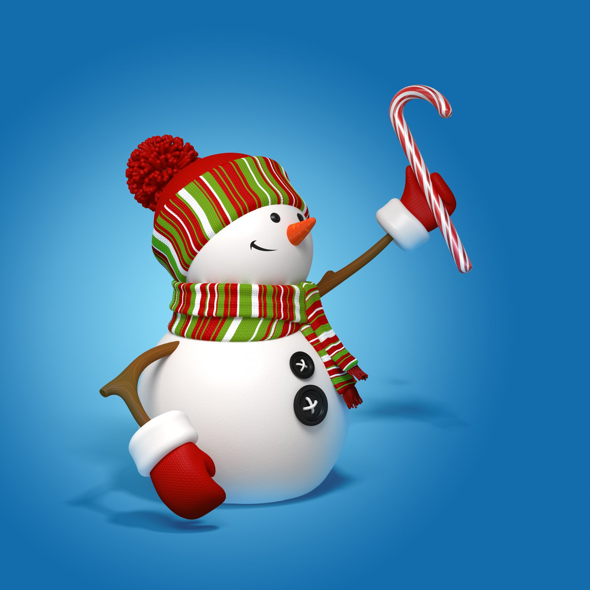 nowman 3d christmas new year