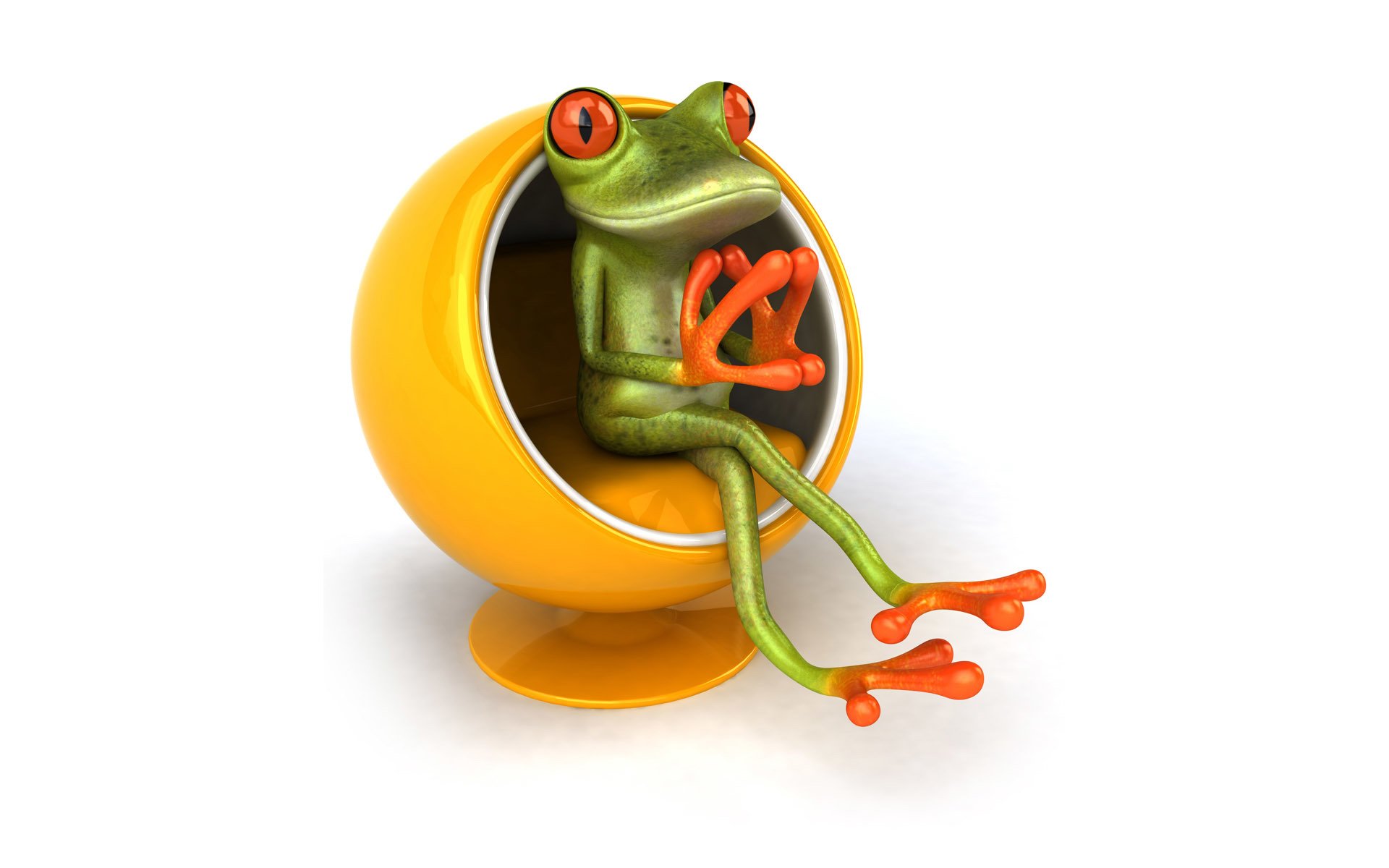 free frog 3d frog graphics chair chair