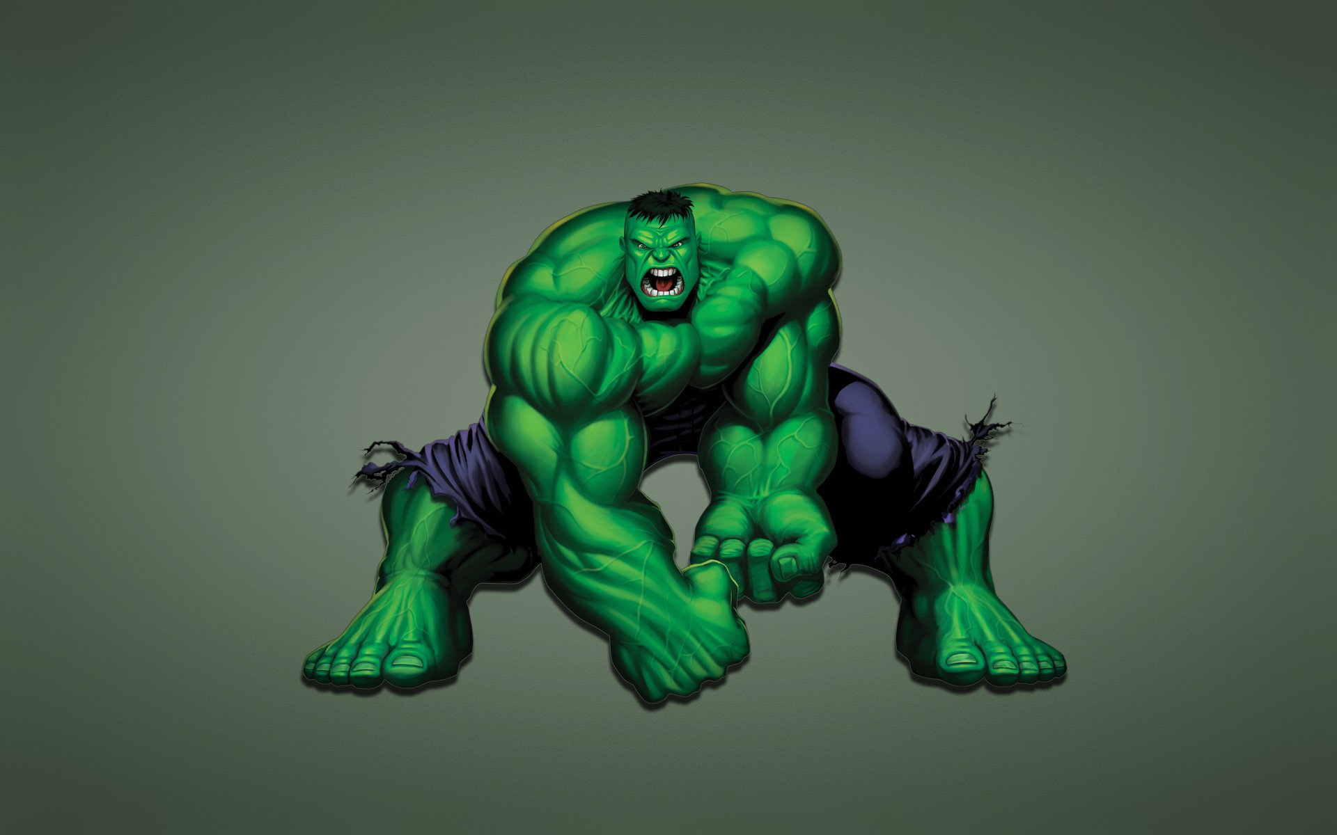 hulk grün monster grafik schrei