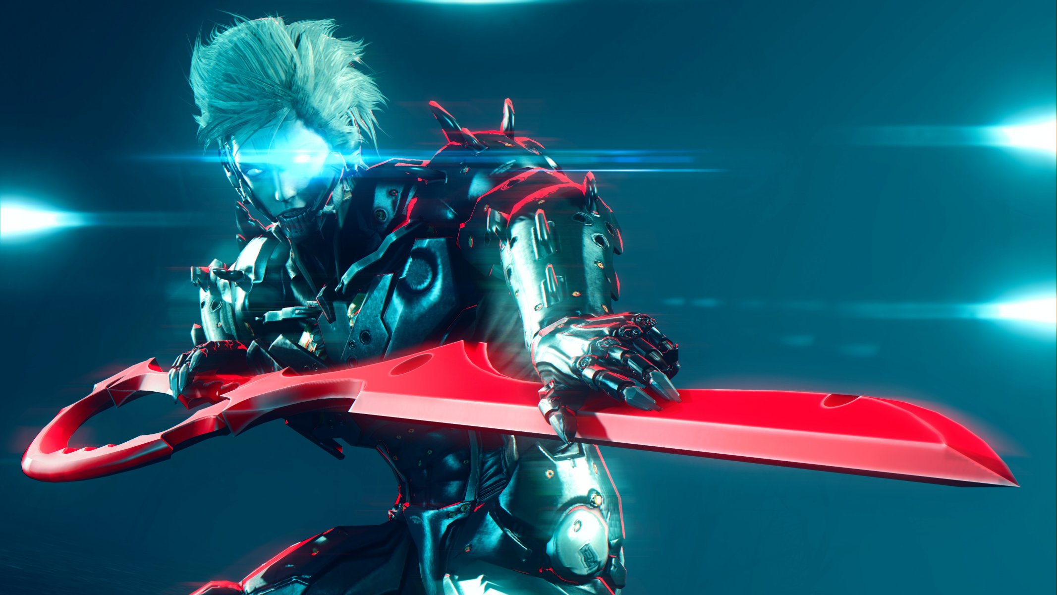 metal gear rising: revengeance schwert platin-spiel raiden