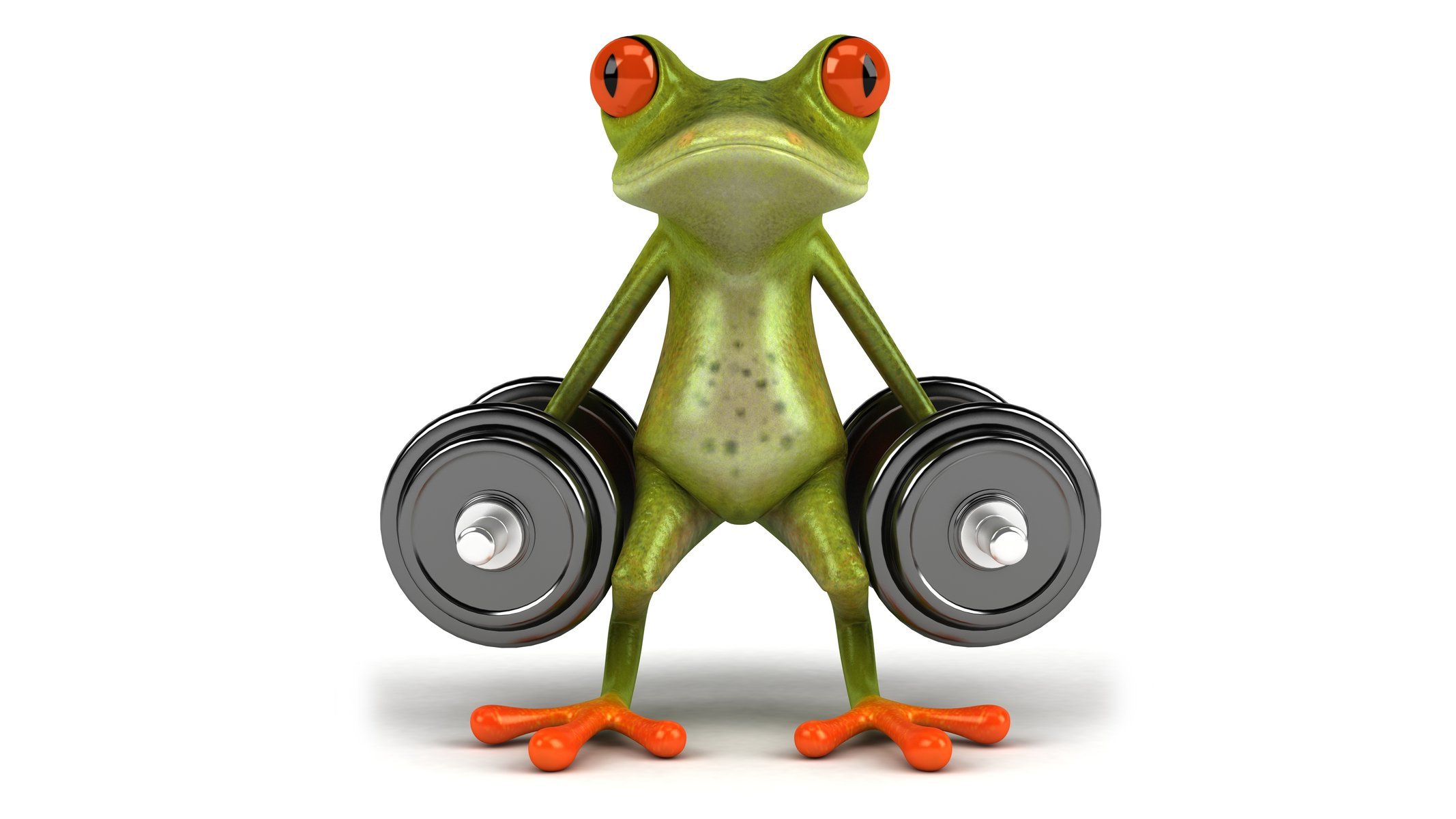 free frog frog graphics sports dumbbell