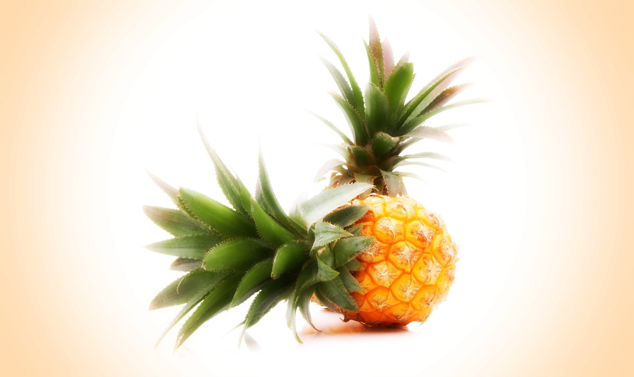 background fruit pineapple