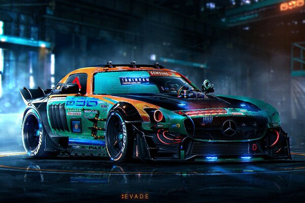 Image de voiture de sport tuning