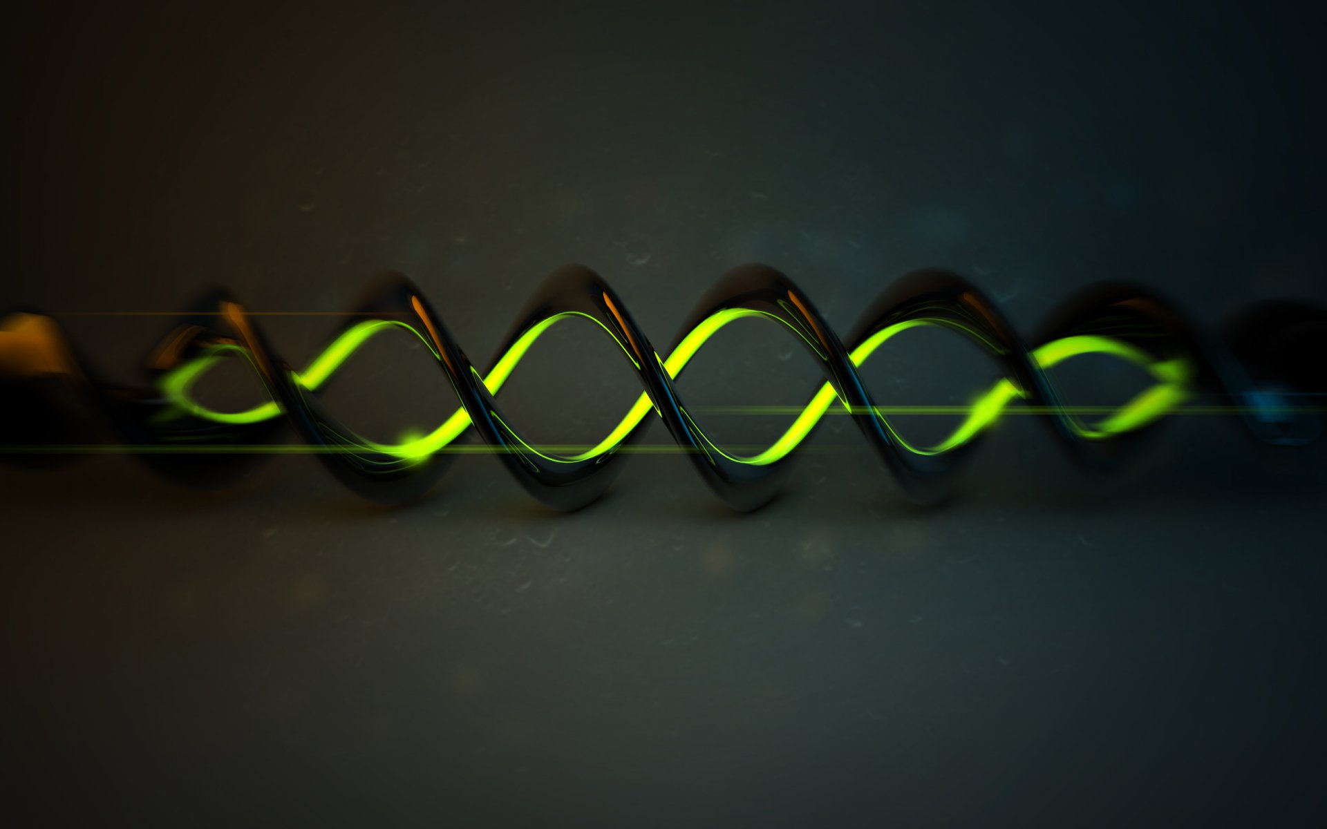 dna string spiral