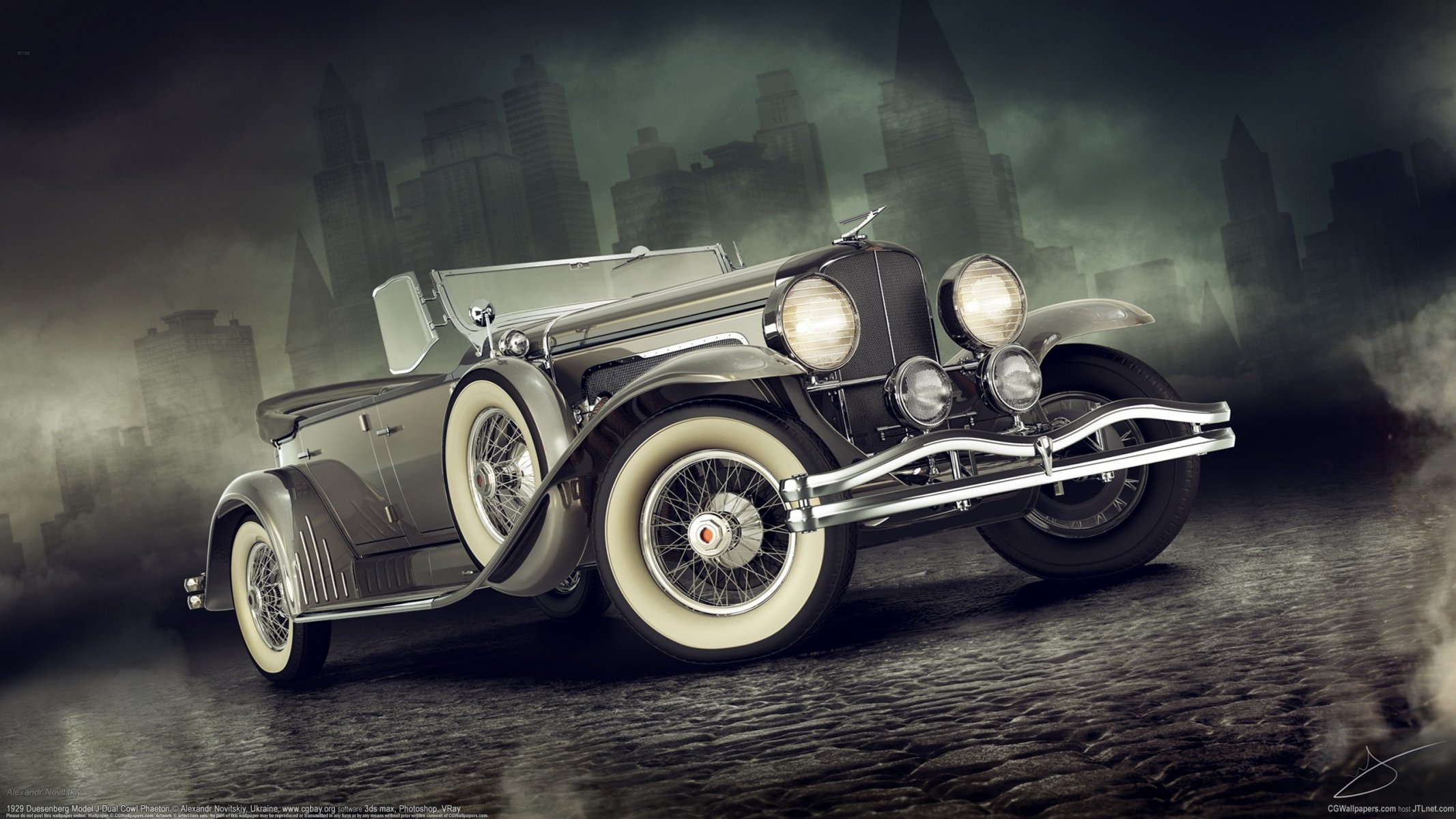 alexander novitsky duesenberg auto voiture classique rétro