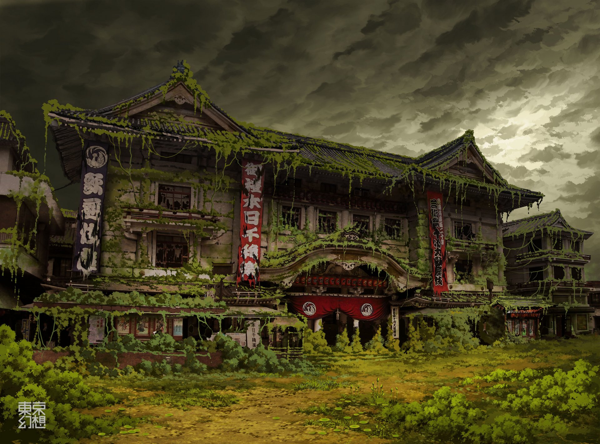 post apocalyptic tokyo ruin japan