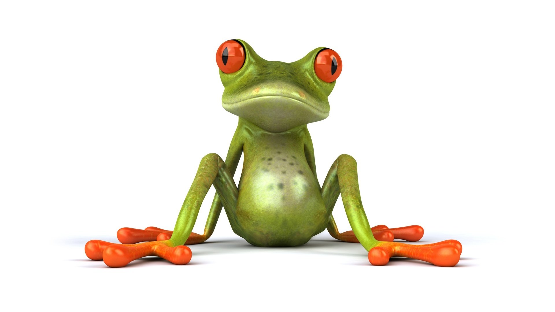 gratuit grenouille 3d grenouille graphiques pose assis