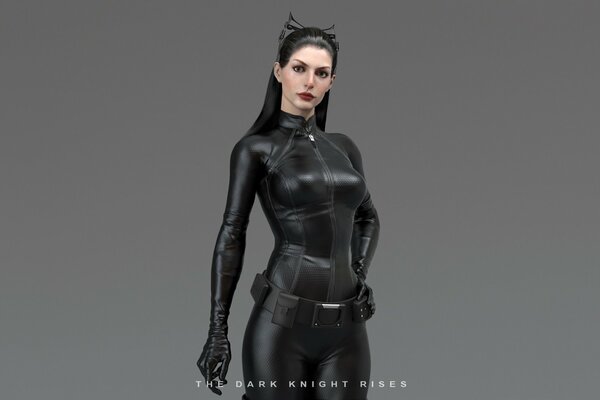 Catwoman Kostüm Leder