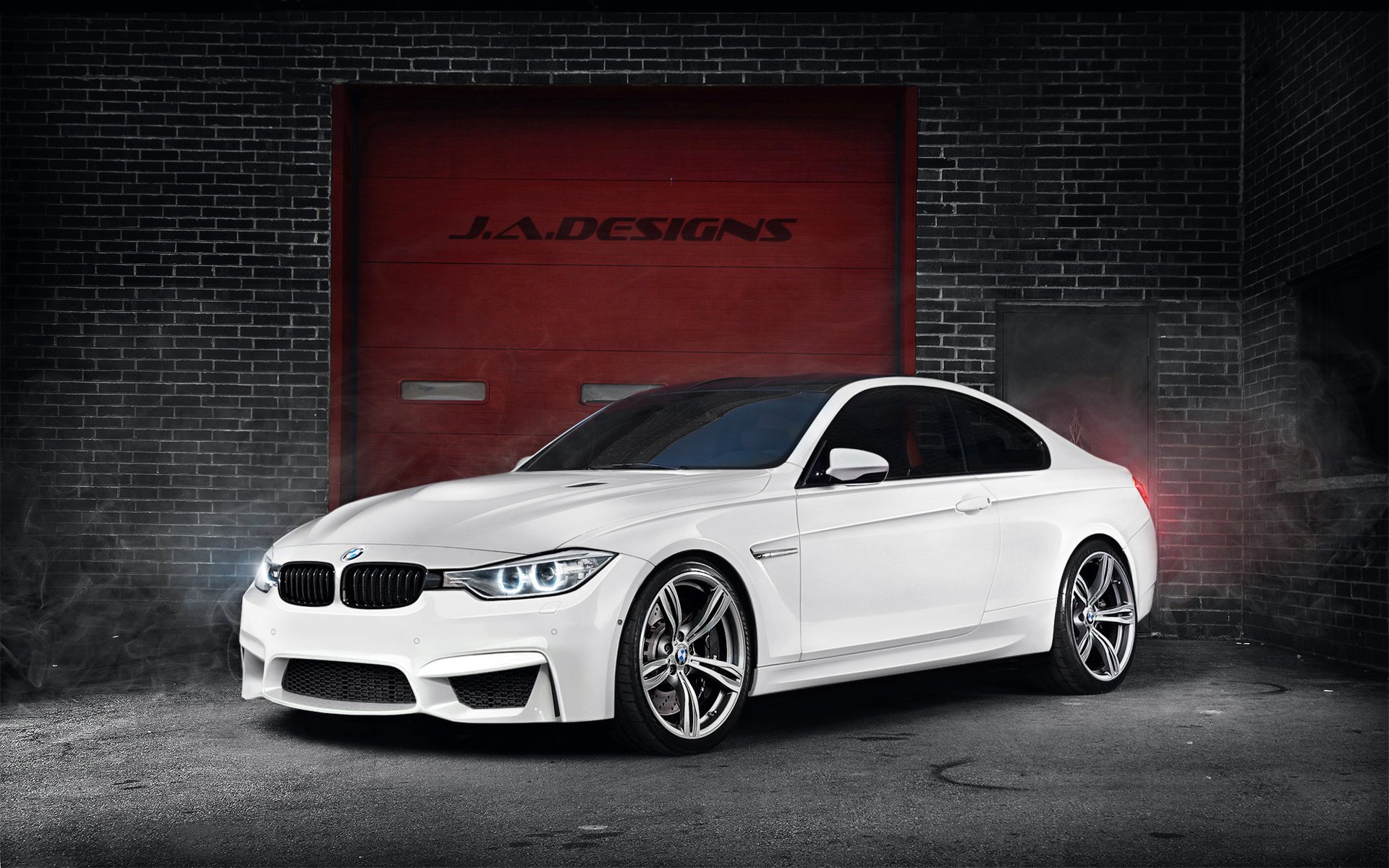 bmw m4 f82 concept car 2015 coupe by j.a.designs white