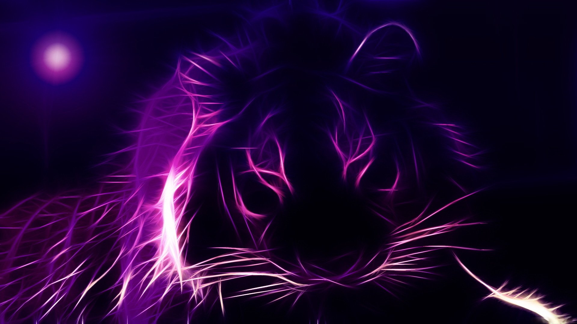 tiger face 3d graphic