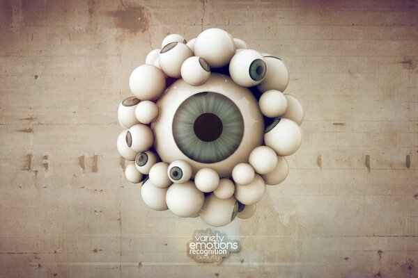 The looking eye observes 3d