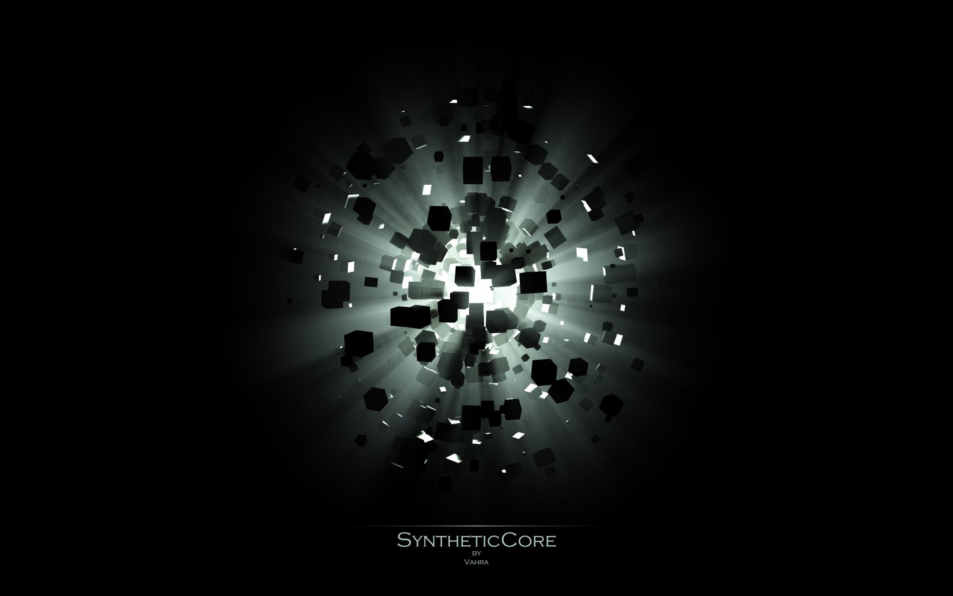 yntheticcore cubi luce esplosione