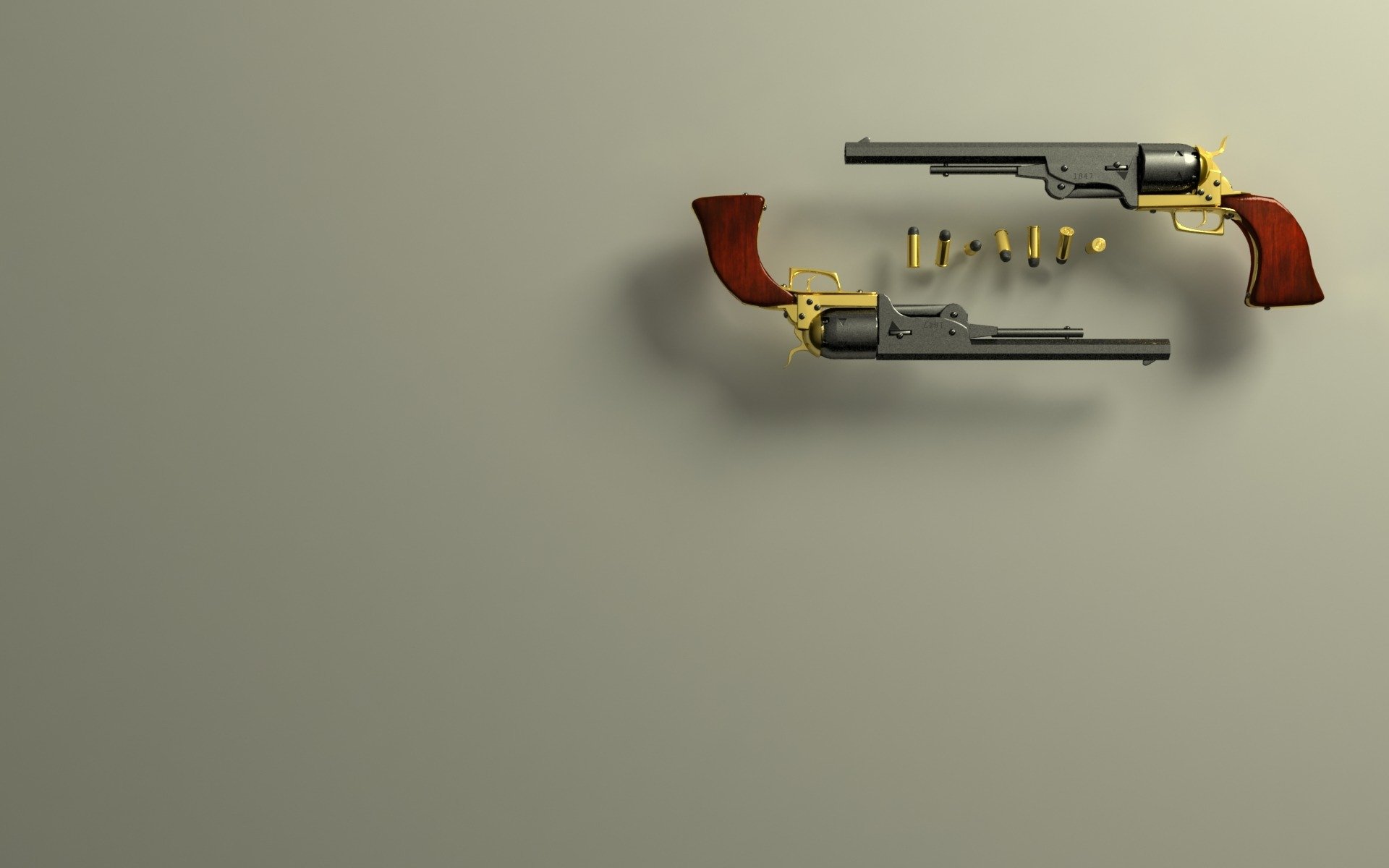 bala colt pistola