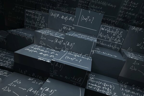 Mathématiques de la formule sur les marches noirs