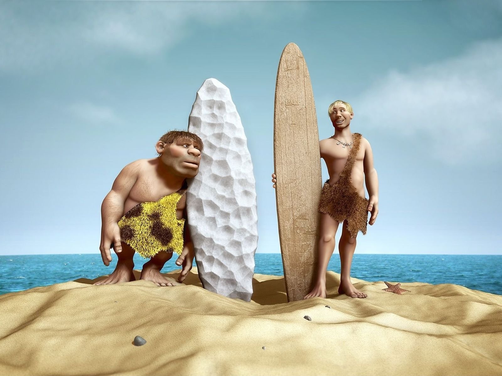 surf hommes anciens sable