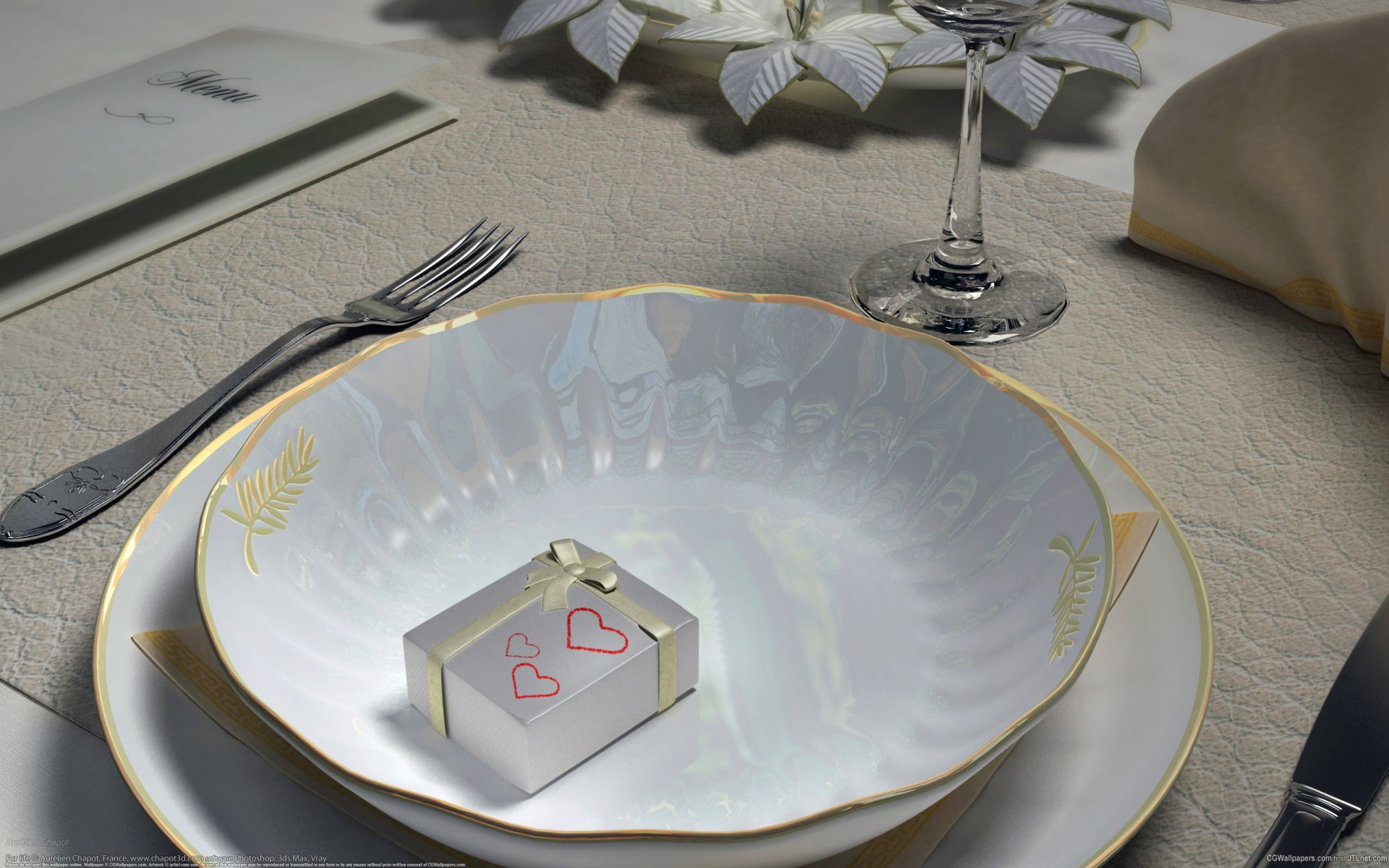 cadeau table assiette