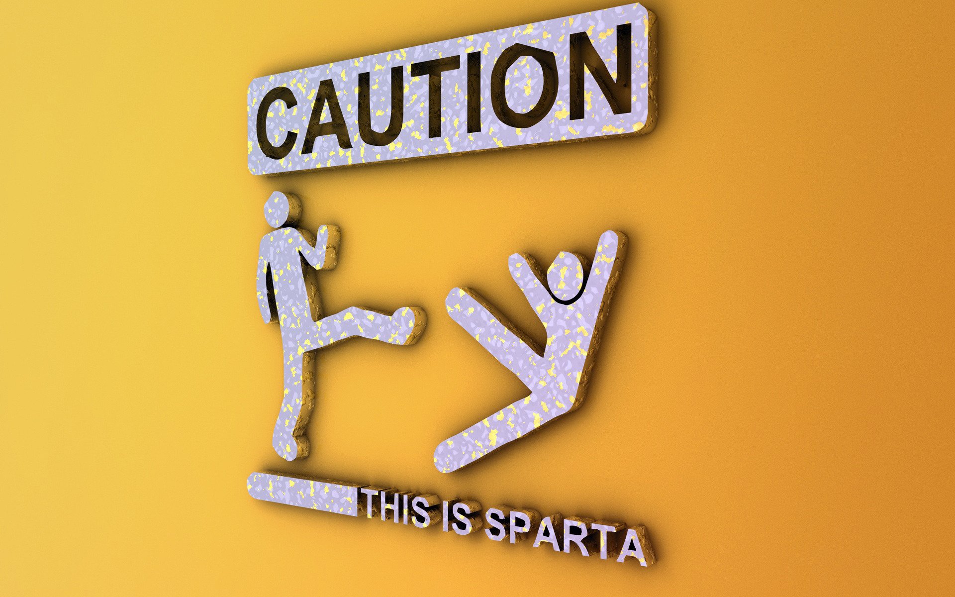 es ist sparta coution