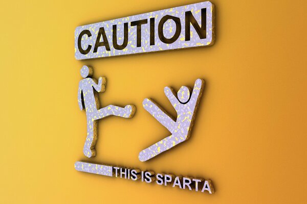 Coution is sparta