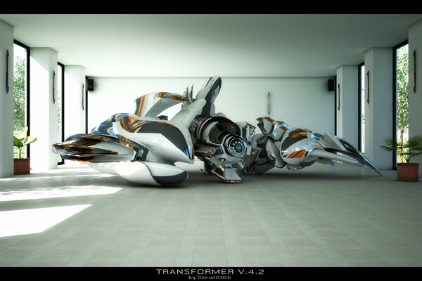 Cool voiture-transformer v4