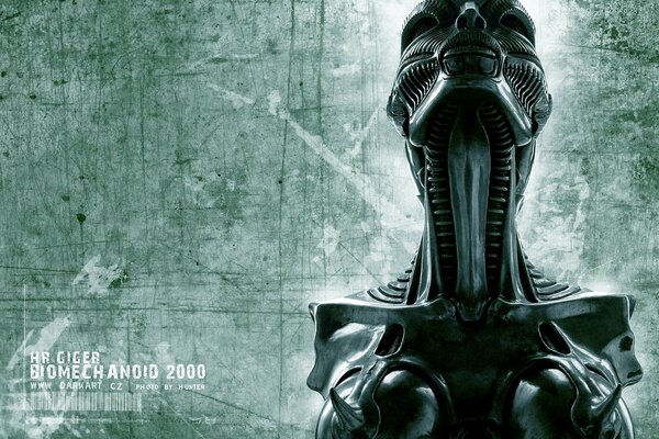 Alien ouverte microphone art