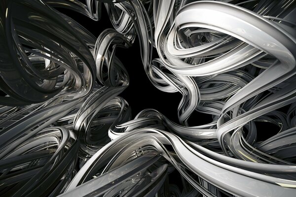 Swirl flows of the strip shape