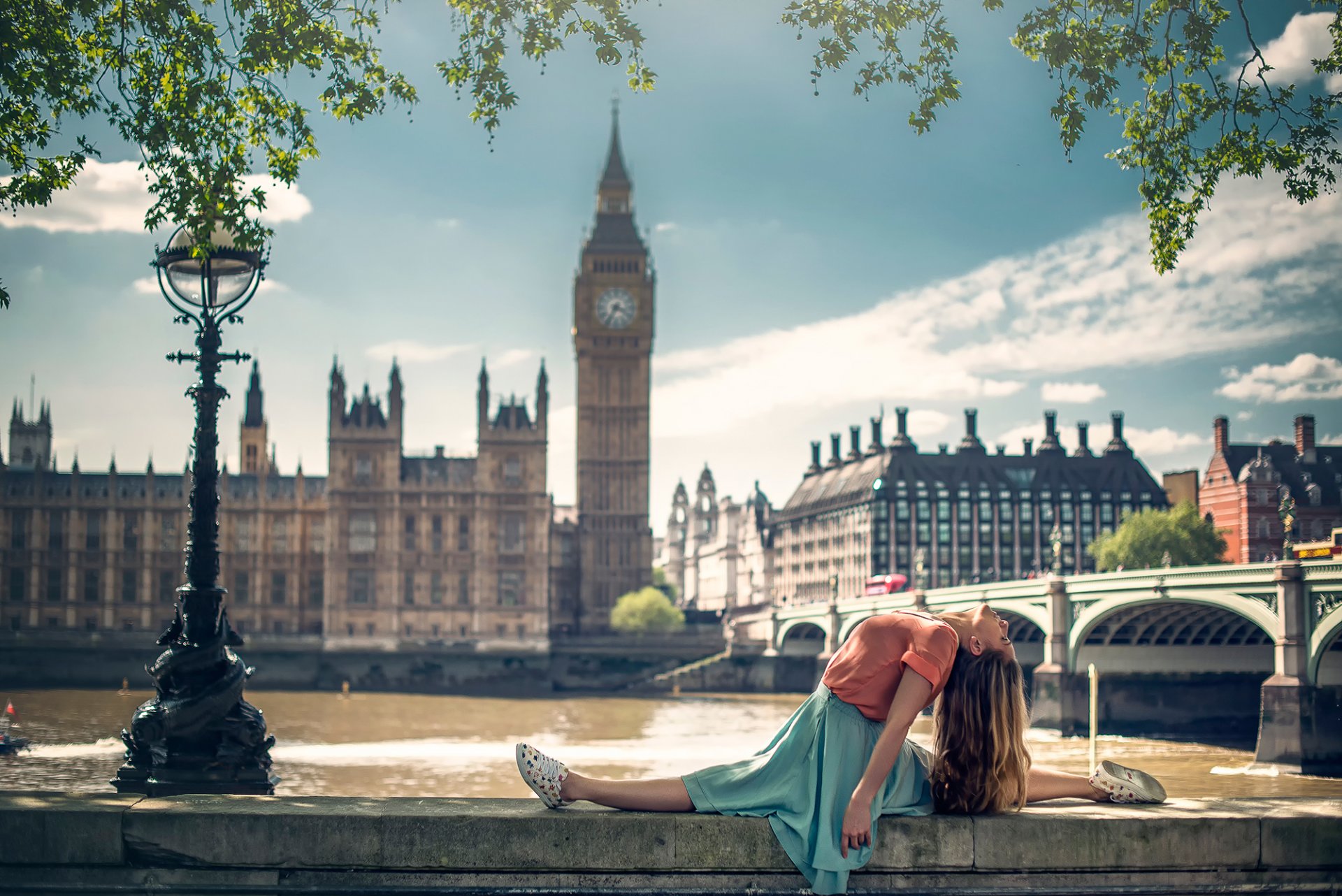 mare fauvet ragazza danza città londra