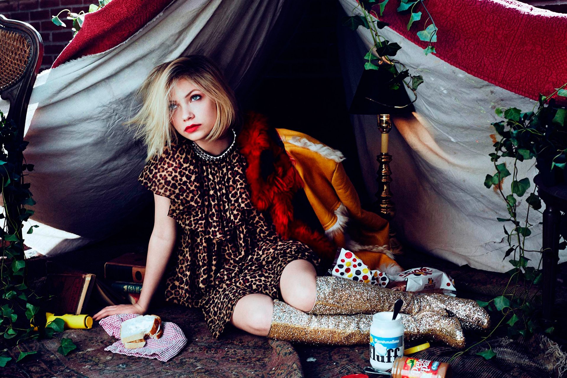 tavi gevinson colazione buter servizio fotografico rivista lula