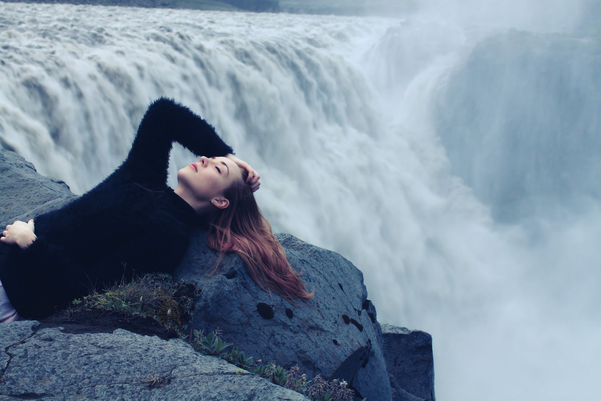 lezioni di sonno ragazza cascata