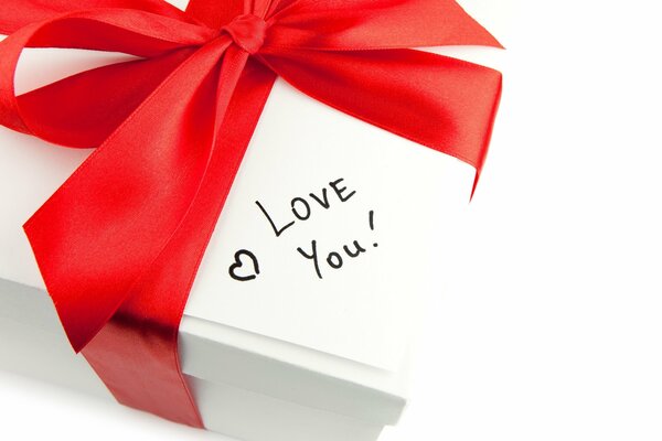 Regalo d amore con lettera e confessione