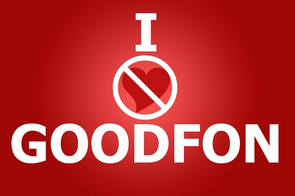 Sitio web de goodfon, ¿por qué no me gusta