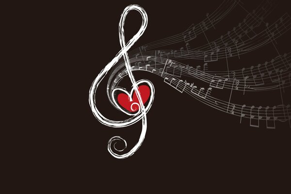 La chiave di violino dell amore emette bellissimi suoni