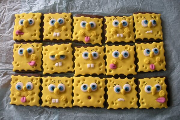 Spongebob Cookies