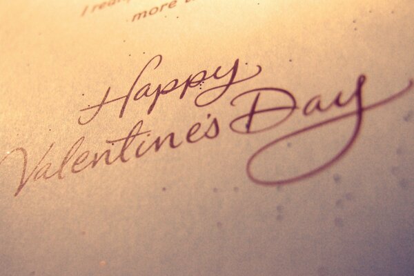 Congratulations on the Valentine s Day holiday