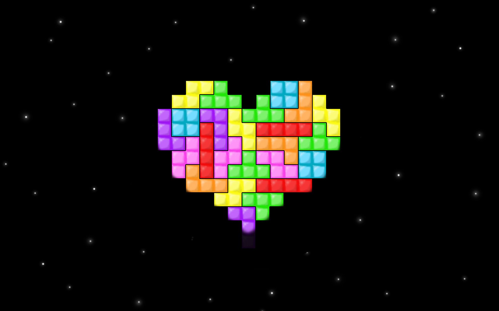 cuore tetris amore