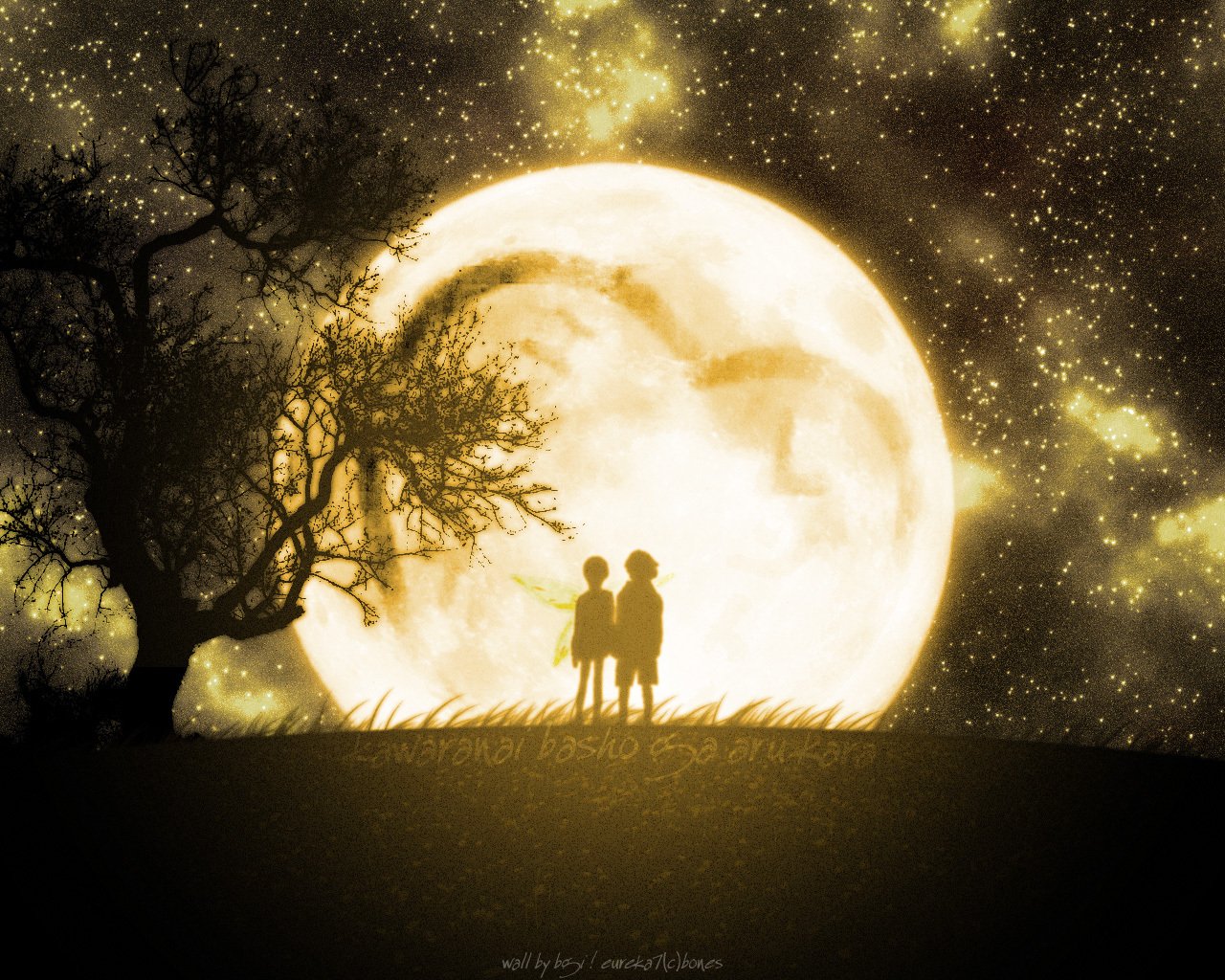 the pair moon tree