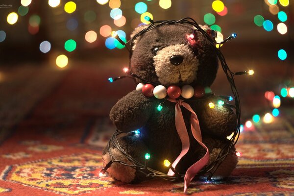 Teddy Bear with lights