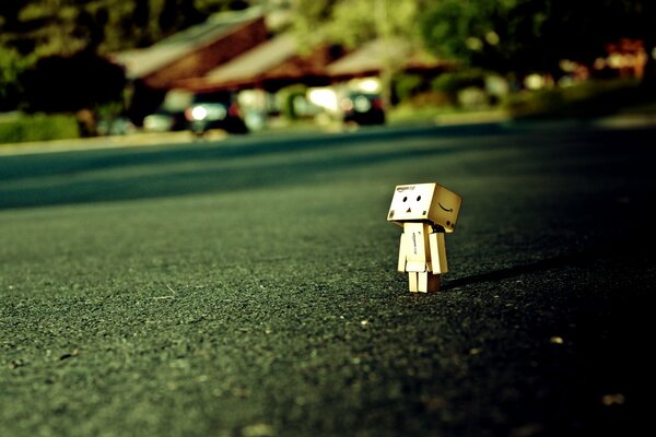 Pequeño danbo en la gran ciudad